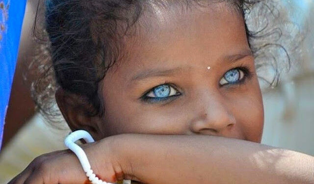 Quatro crianças com os olhos mais incríveis do mundo