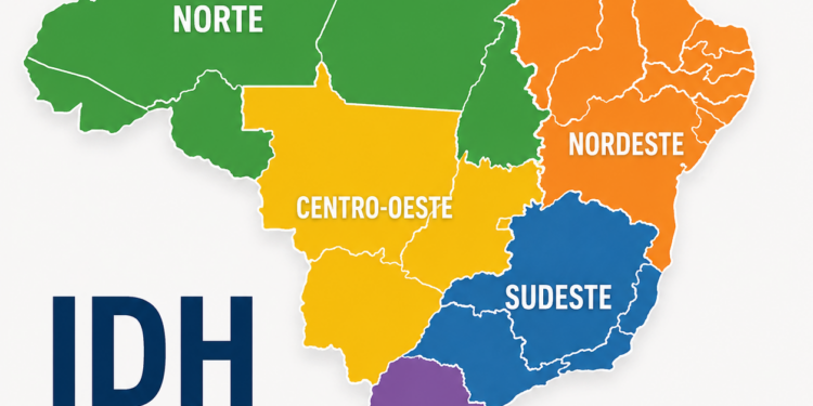 Veja o ranking das regiões brasileiras por IDH 2024