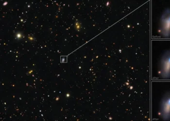 Astrônomos observam explosão de supernova rara a 500 milhões de anos-luz da Terra