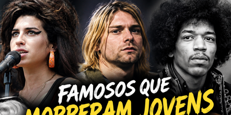 10 famosos que morreram jovens