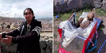 O homem que namorou uma múmia de 800 anos